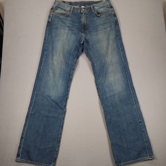 Lucky Brand Other - Lucky Brand Jeans Mens 34x34 Bootleg Y2K 100% Cotton Denim Bootcut